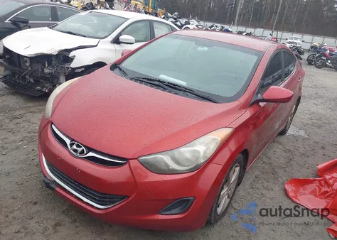 2011 Hyundai Elantra Gls (Ulsan Plant) z USA, uszkodzony, nr VIN KMHDH4AE3BU161168